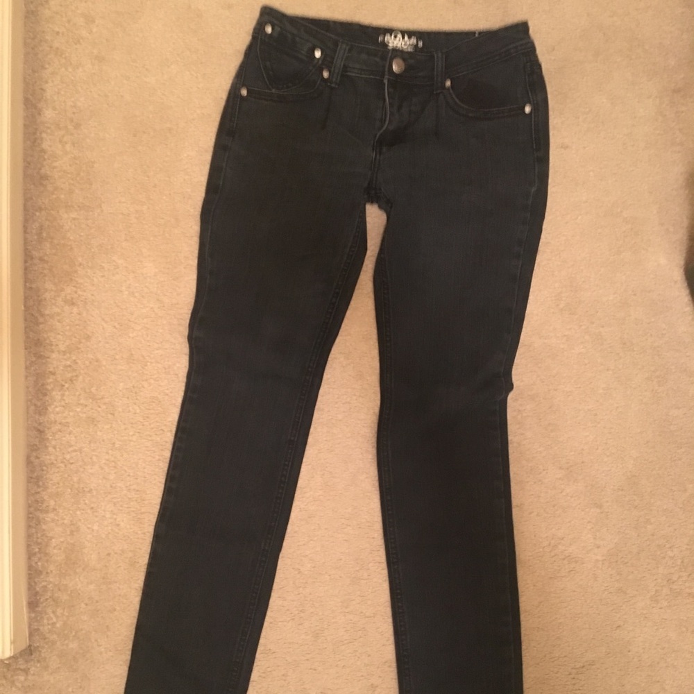 Black demon jeans